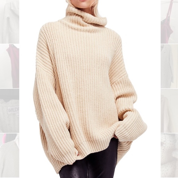 Free People Sweaters - Free People Swim too deep sweater